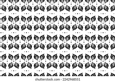 Indiens religiöses nahtloses Muster. Traditioneller indianischer Ausdruck. Farbiger abstrakter Hintergrund. Handgezeichnete Vektorgrafik. Ideal für boho Textildecken und Festivalgruß von Diwali