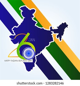 India Republic Day. 26 January Indian Background