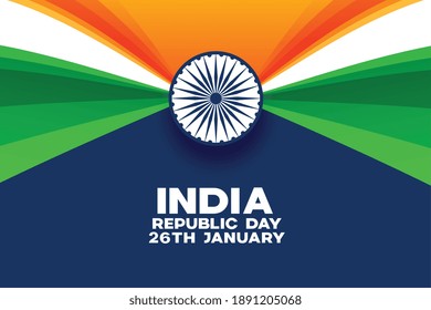 india republic day background in creaive style