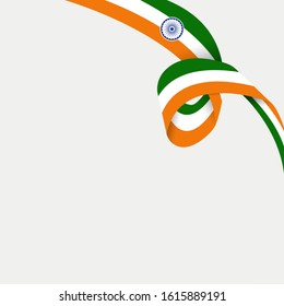 India republic day banner. 26 January 2020. Vector Illustration