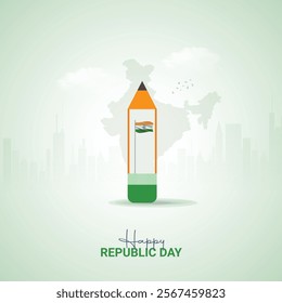 India Republic Day Creative Design for Social Media Post