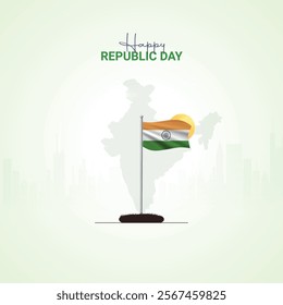 India Republic Day Creative Design for Social Media Post