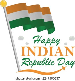 India Republic day vector design