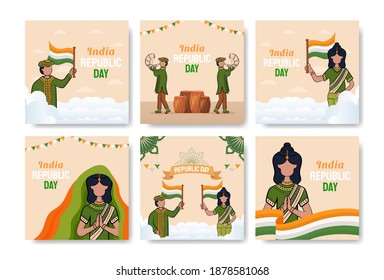 India Republic Day. vector illustration