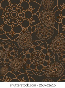 India seamless pattern