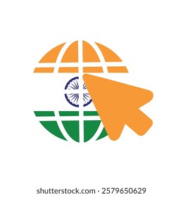 India search world flag icon