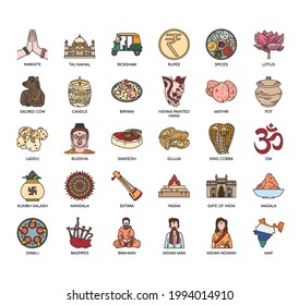 India symbol , Thin Line and Pixel Perfect Icons