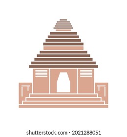 india temple traditional icon isolated