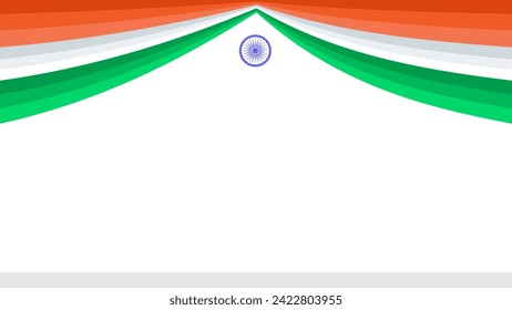 India Themed Background with Copy Space