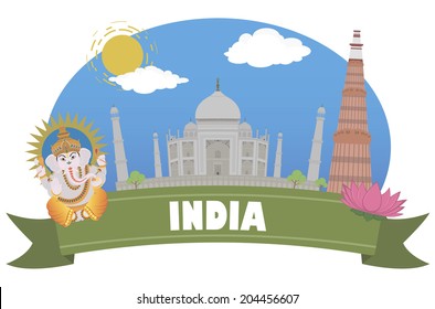India. Tourism and travel