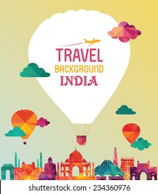  India. Ilustración del vector