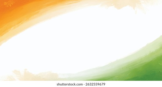 saudação em aquarela da índia Tricolor, banner, dia da independência, dia da república, design 15 de agosto, 26 de janeiro, pincel, traço, imprimir, desenhado à mão, grunge, splash, cartaz, banner, celebração