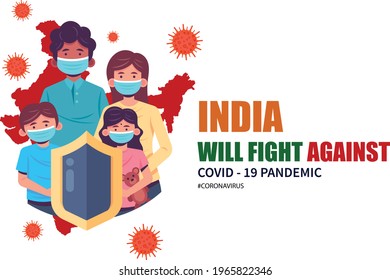 La India luchará contra Covid19, la pandemia del corona-virus