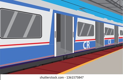 indian Ac local train 