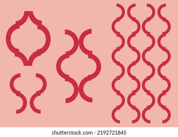 Indian Architecture Geometric Pattern, Indian Architecture Motif