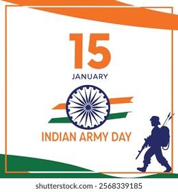 indian army day vector illustration