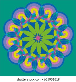 Indian art graphics