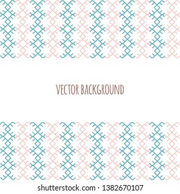 INDIAN BACKGROUND Ethnic Thanksgiving Vector Illustration