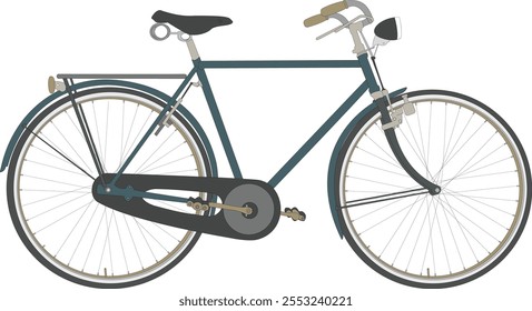 Imagen de Ilustración vectorial de bicicleta india