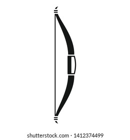 Indian bow icon. Simple illustration of indian bow vector icon for web design isolated on white background