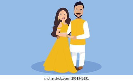 65 Indian Wedding Haldi Stock Vectors, Images & Vector Art | Shutterstock