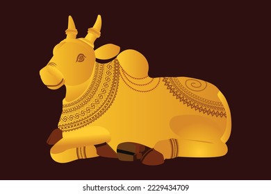 Indian Bull Nandi Ride of Lord Shiva