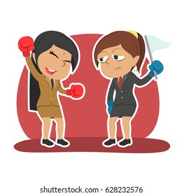indian businesswoman boxing winner 