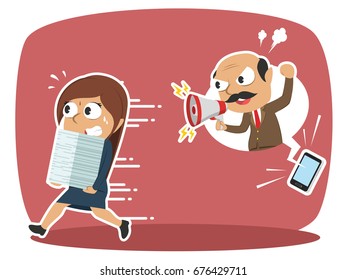 indian businesswoman panic got phone call from her boss