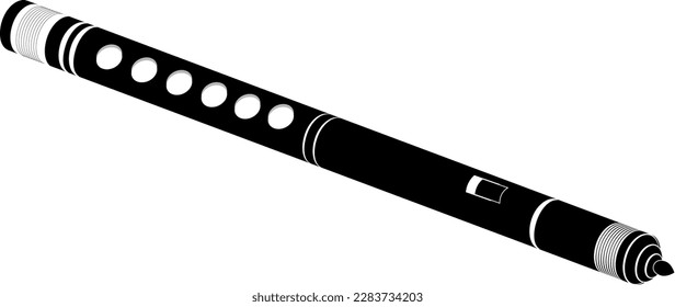 Indian Classical music instrument Flute