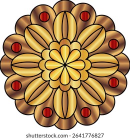 indian colorful mandala decoration Vector  Hand drawn
seamless mandala
