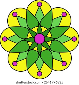 indian colorful mandala decoration Vector  Hand drawn
seamless mandala
