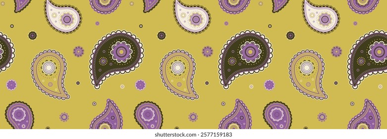 Indian colourful as scrap droplet. Geometry paisley at damask elegance. Poster shirt of curled art. Fashionable feminine of vintage creativity.