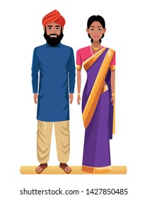 114 Indian couple profile picture Images, Stock Photos & Vectors ...