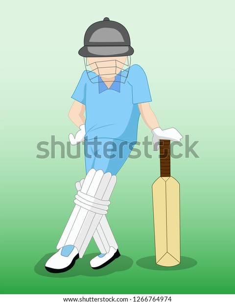 Indian Cricket Player Uniform Vector Stock Image Download Now