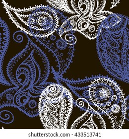Indian cucumber vector pattern