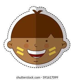 indian cute boy character