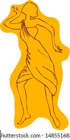 indian dancing girl