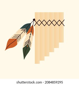 indian design elements tribe symbols sketch