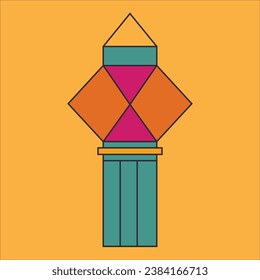 Indian Diwali Edition Festival Culture Vector Icon Illustration
