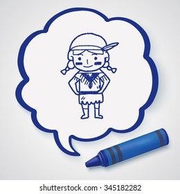 indian doodle