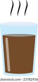 Indian drink vector. Indian chai icon. Chai is Indian drink.