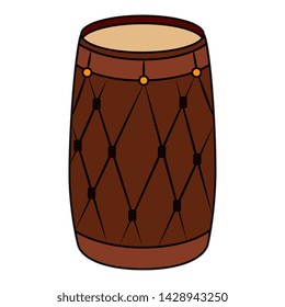 Indian Drum Instrument Traditional Icon