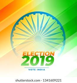 indian election voting background design