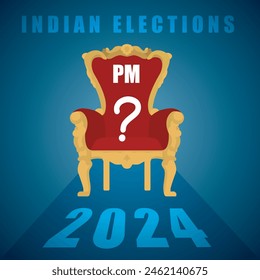 Indian Elections 2024 Indian General Elections 2024 Creative Vector Illustration 