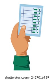 indian elections decision illustration vector