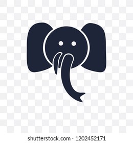 Indian Elephant Transparent Icon Indian Elephant Stock Vector (Royalty ...