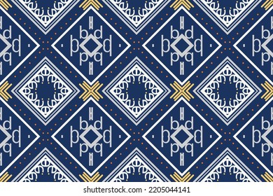 Indian ethnic design pattern. traditional patterned carpets It is a pattern created by combining geometric shapes. Create beautiful fabric patterns. Design for print. Using in the fashion industry.