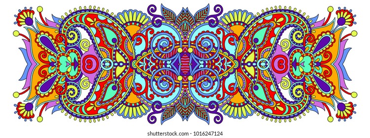 Indian ethnic floral paisley pattern perfect to mobile phone cover design, or printing to greeting card, tattoo collection and fabric design, paisley vector illustration