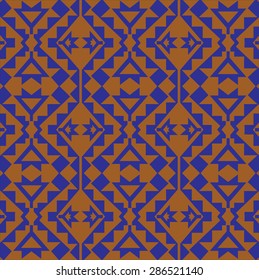 Indian ethnic geometric vector pattern ornament