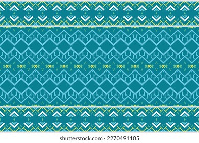 Indian ethnic pattern. traditional pattern design It is a pattern geometric shapes. Create beautiful fabric patterns. Design for print. Using in the fashion industry.